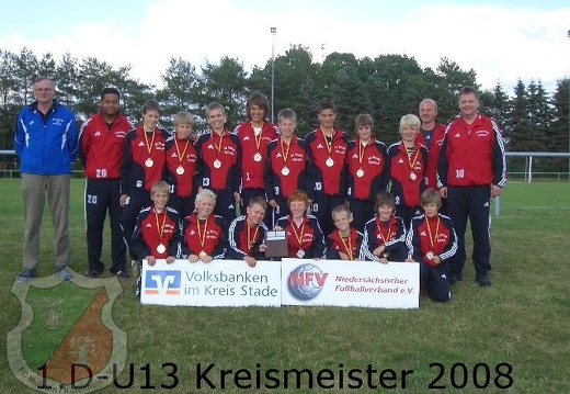 1.D-U13 07-08 Kreismeister